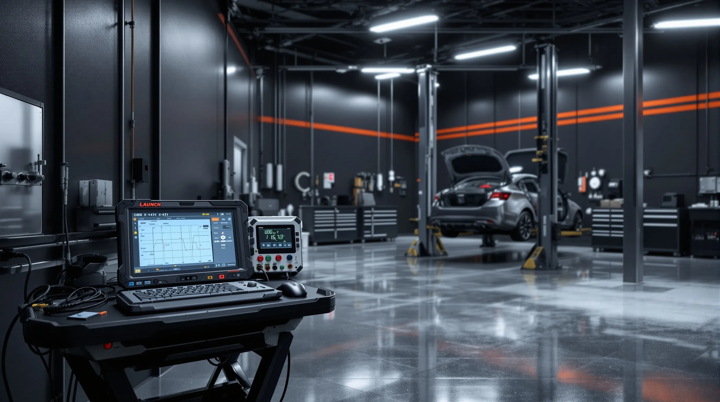 Бокс диагностики Гараж61